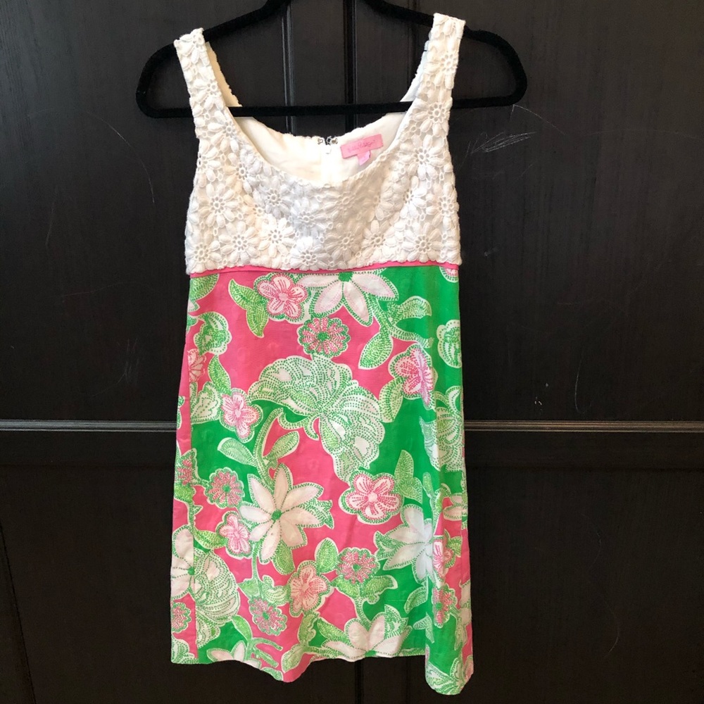 Lilly Pulitzer Floral Hit the Spot Dress